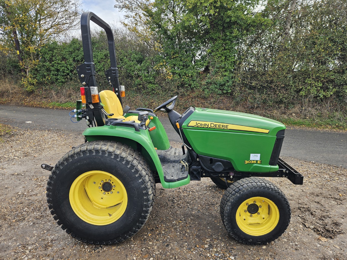 Used John Deere 3036E Compact Tractor