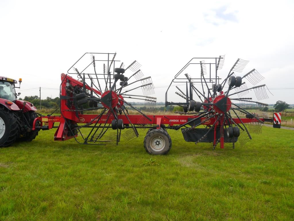 Used Vicon Andex 1505 Rake