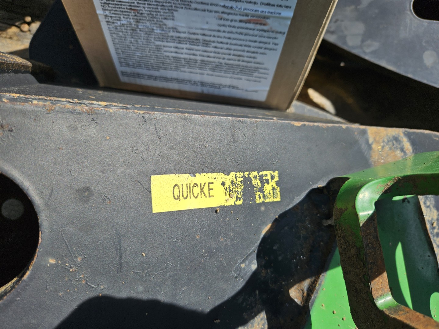Used Quicke Tractor Loader Brackets