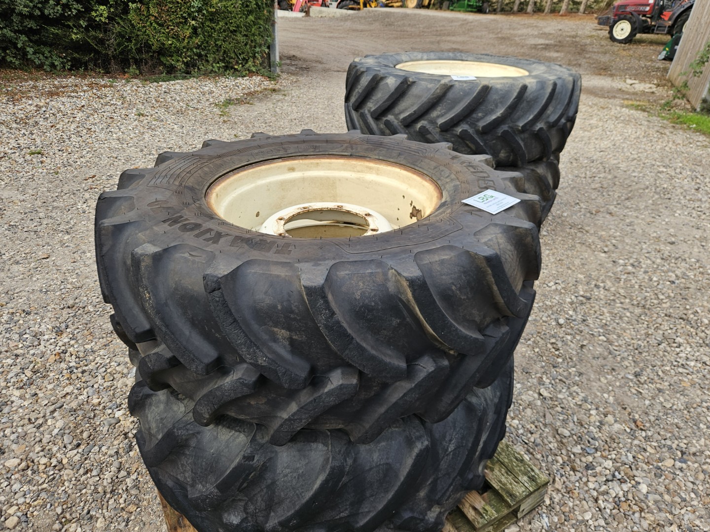 Used Set of New Holland Wheels and Tyres