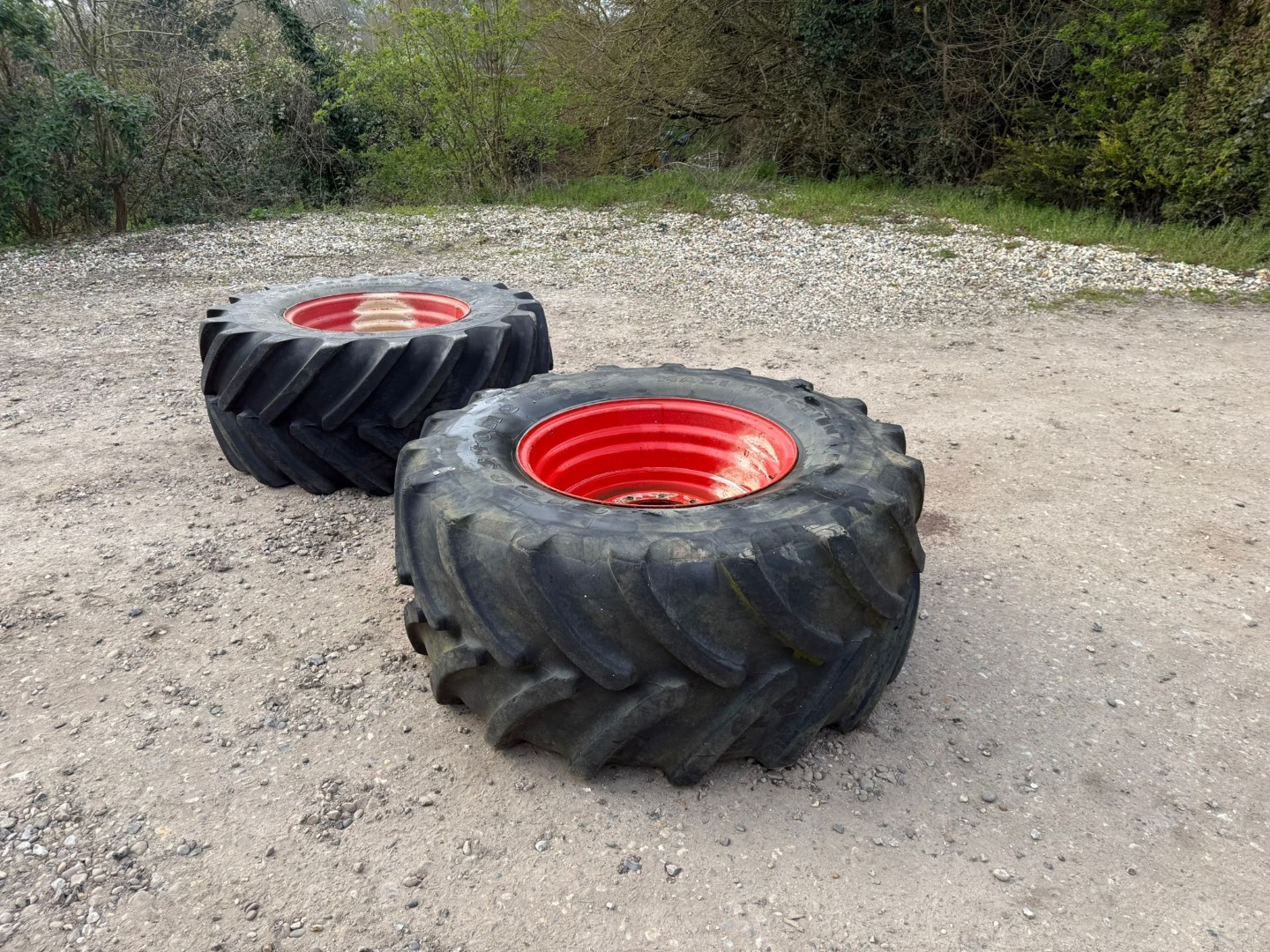 Used Set of Fendt Wheels and Tyres