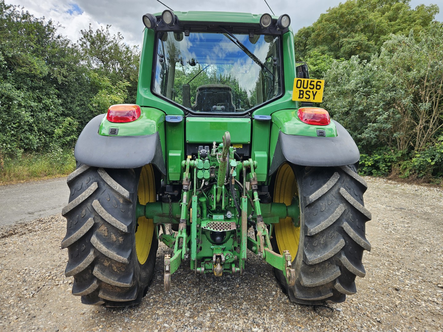 Used John Deere 6420 4wd Tractor