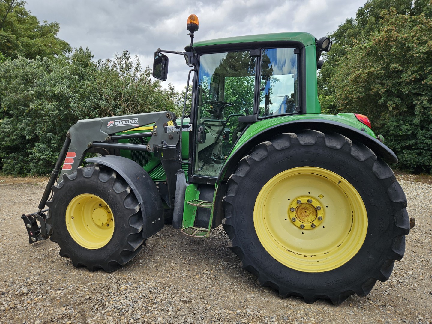 Used John Deere 6420 4wd Tractor