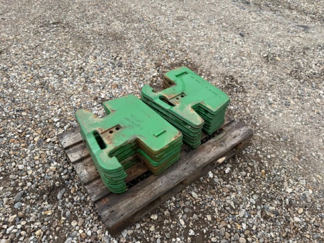 Used John Deere 50kg Front Weights