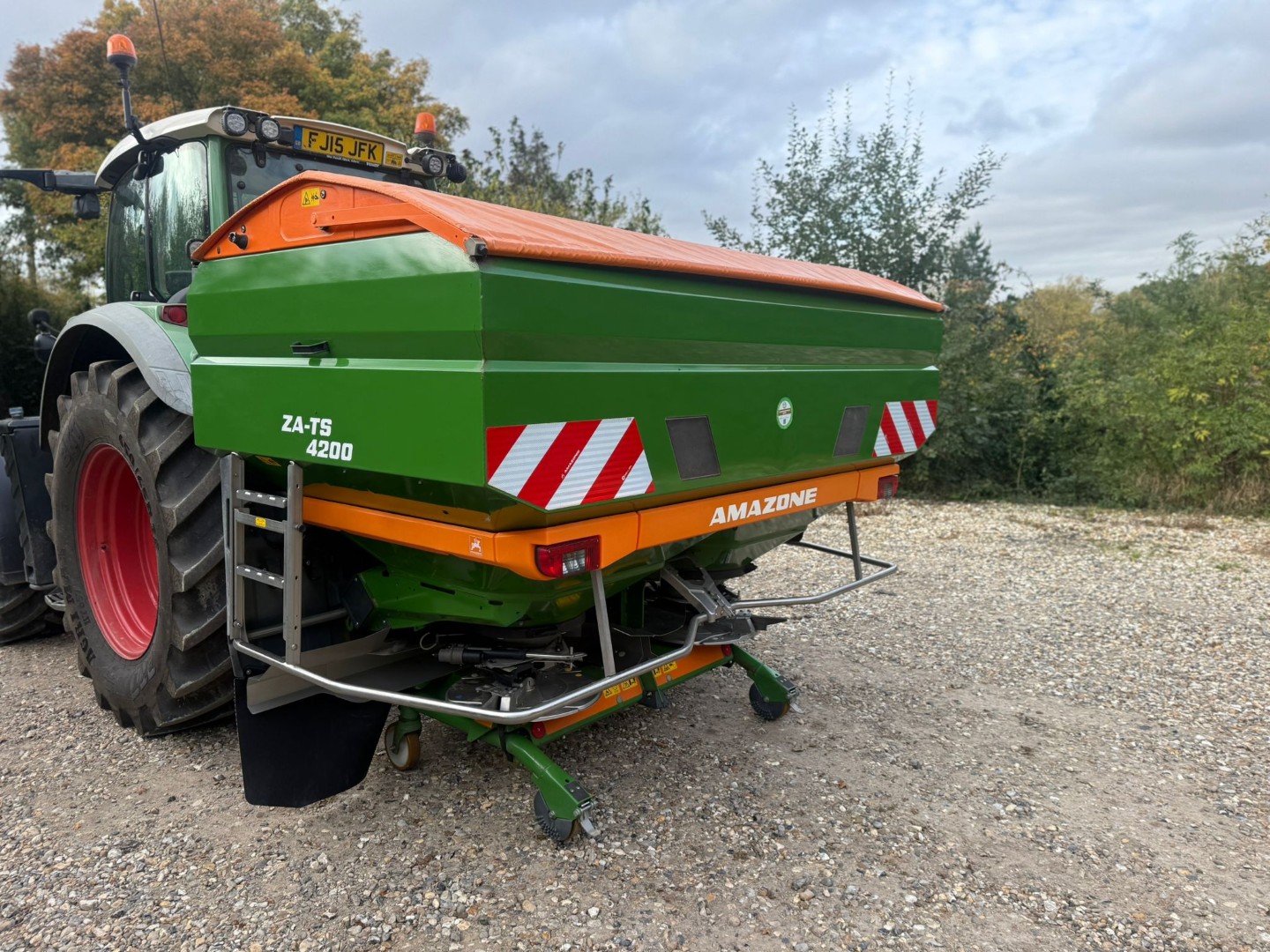 Used Amazone ZA-TS 4200 Profis Hydro Fertiliser Spreader