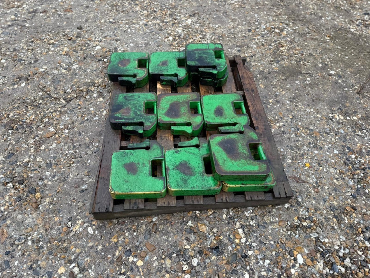 Used John Deere Compact Tractor Front Weights