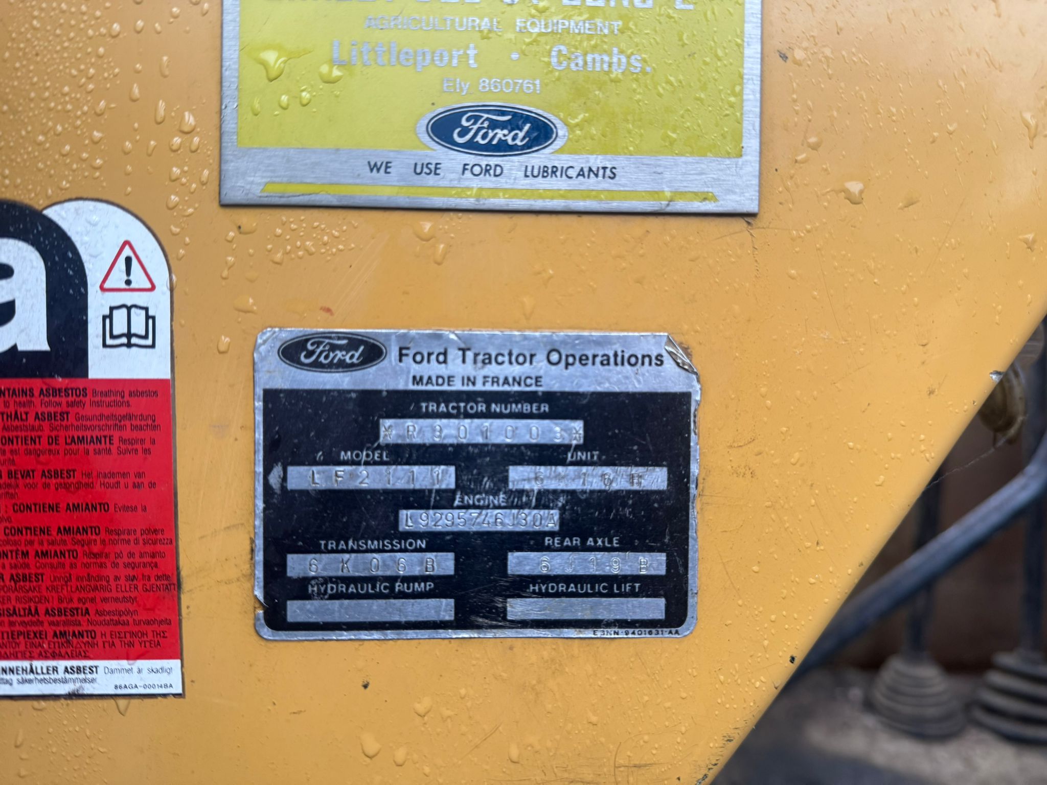 Used Ford 655 4wd Loader