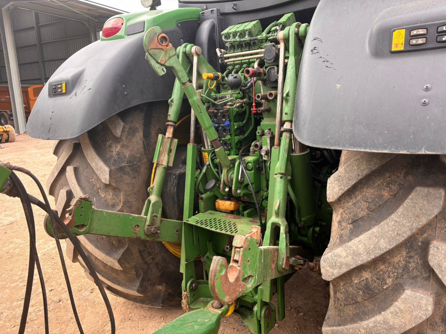 Used John Deere 6215R 4wd Tractor