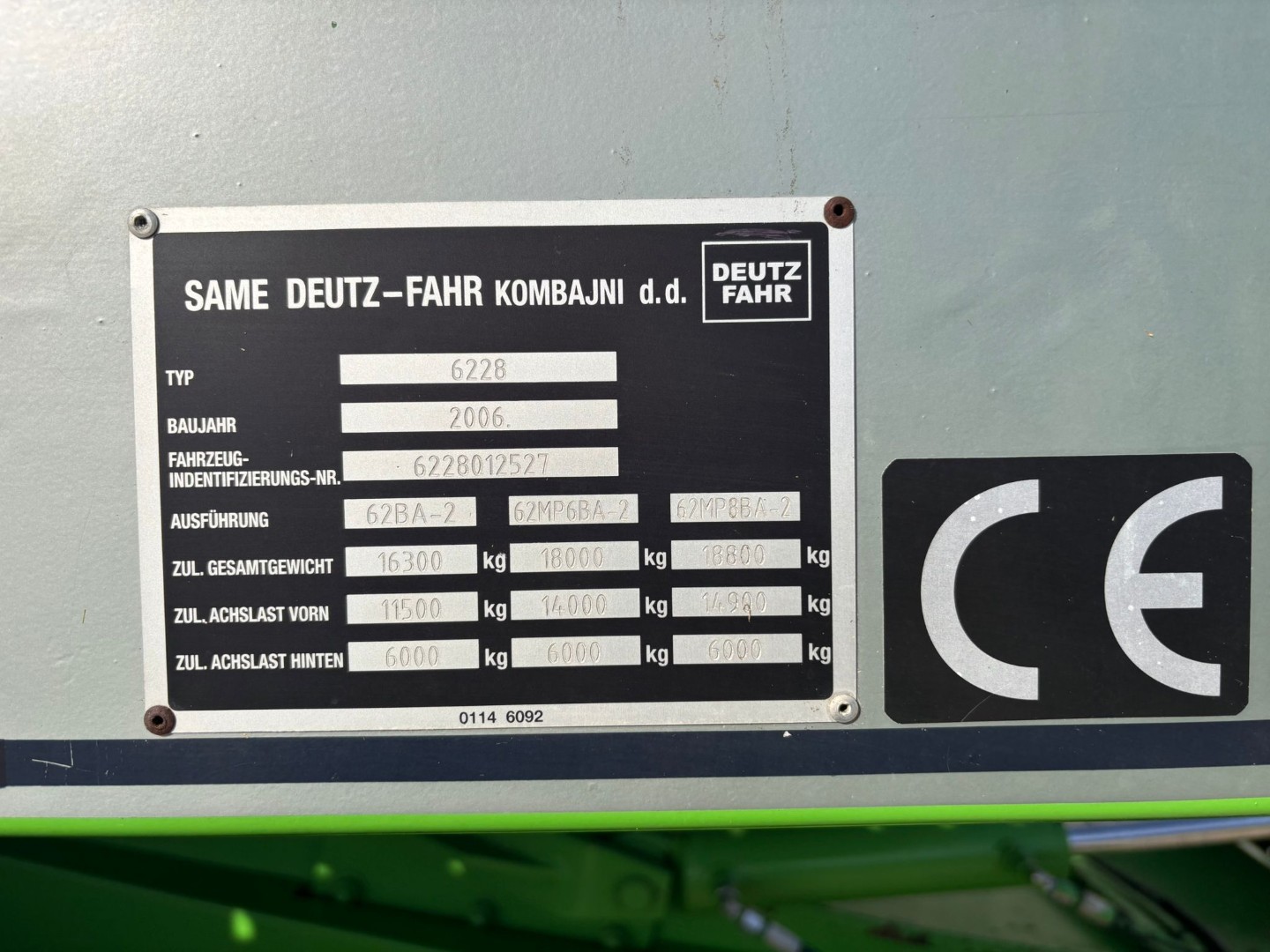 Used Deutz 5690 HTS Balance Combine Harvester