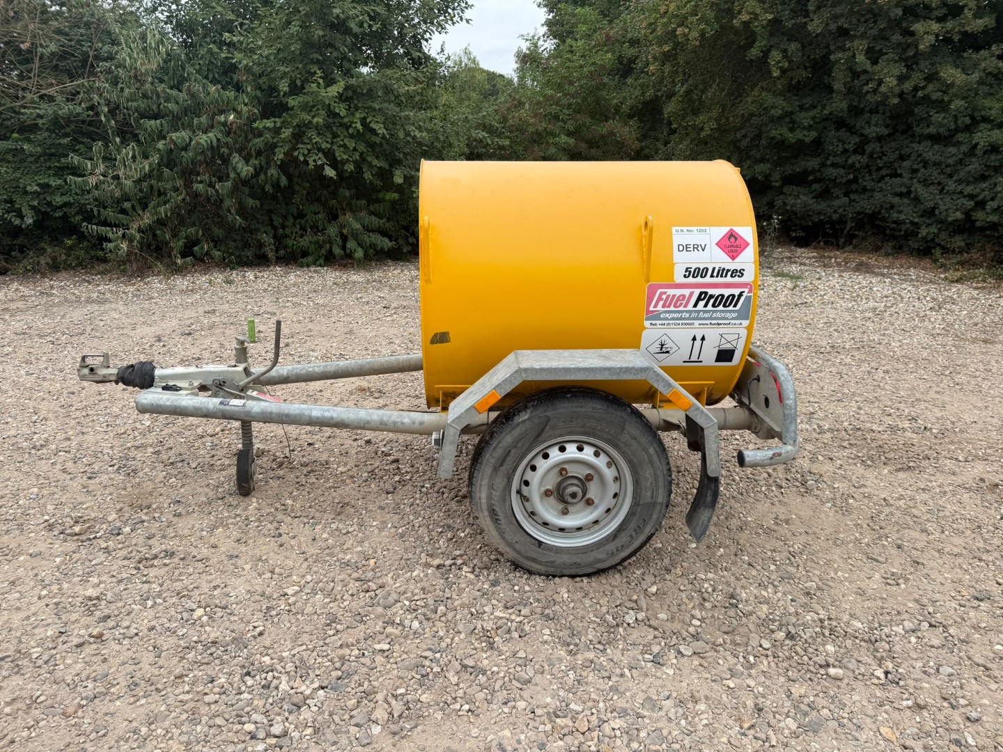 Used Fuel Proof 500L Fuel Bowser