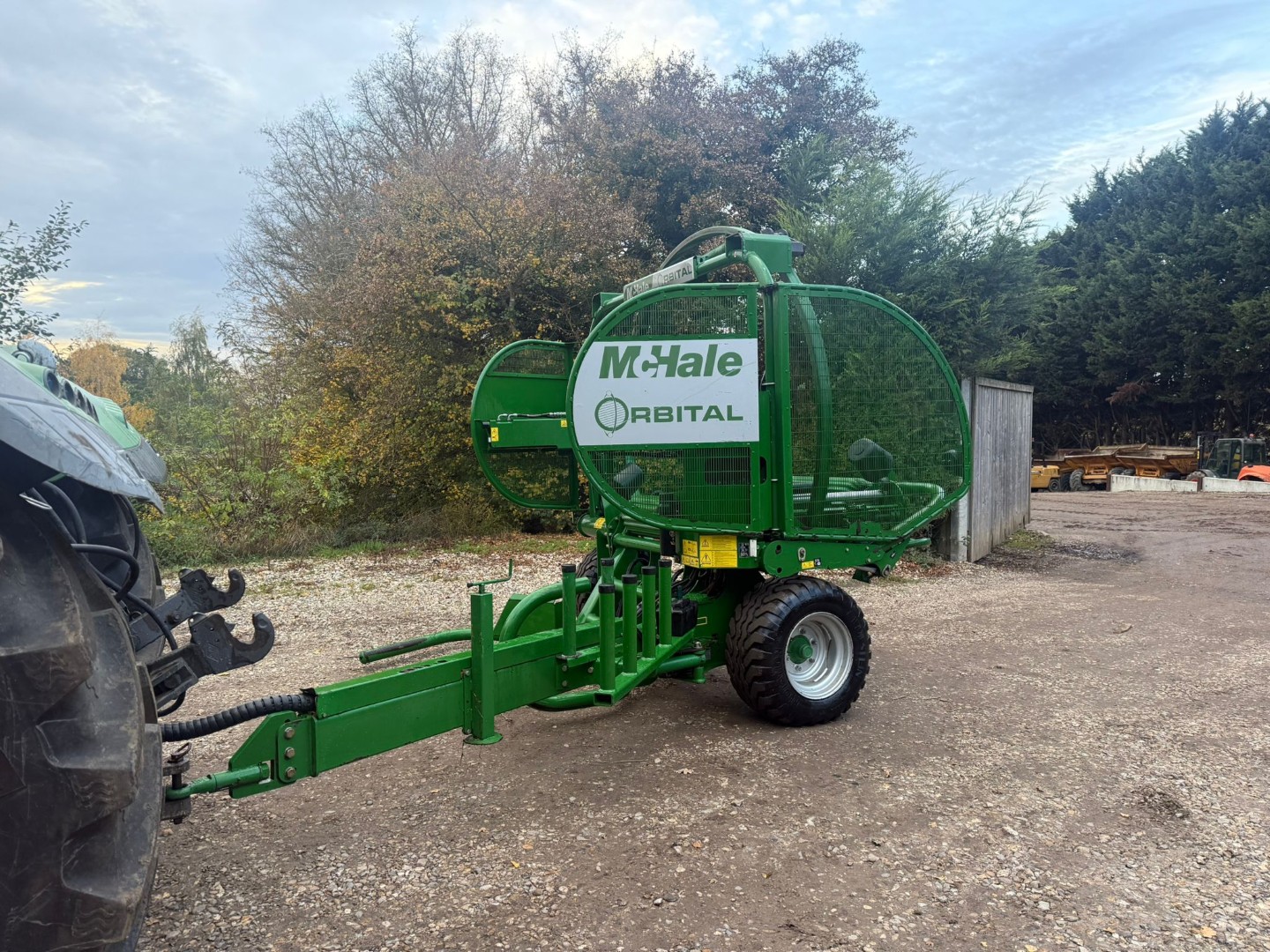 Used McHale Orbital Bale Wrapper