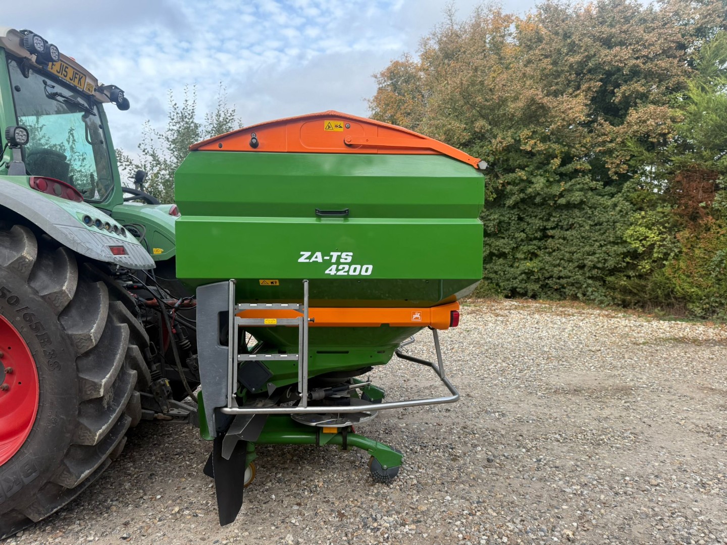 Used Amazone ZA-TS 4200 Profis Hydro Fertiliser Spreader