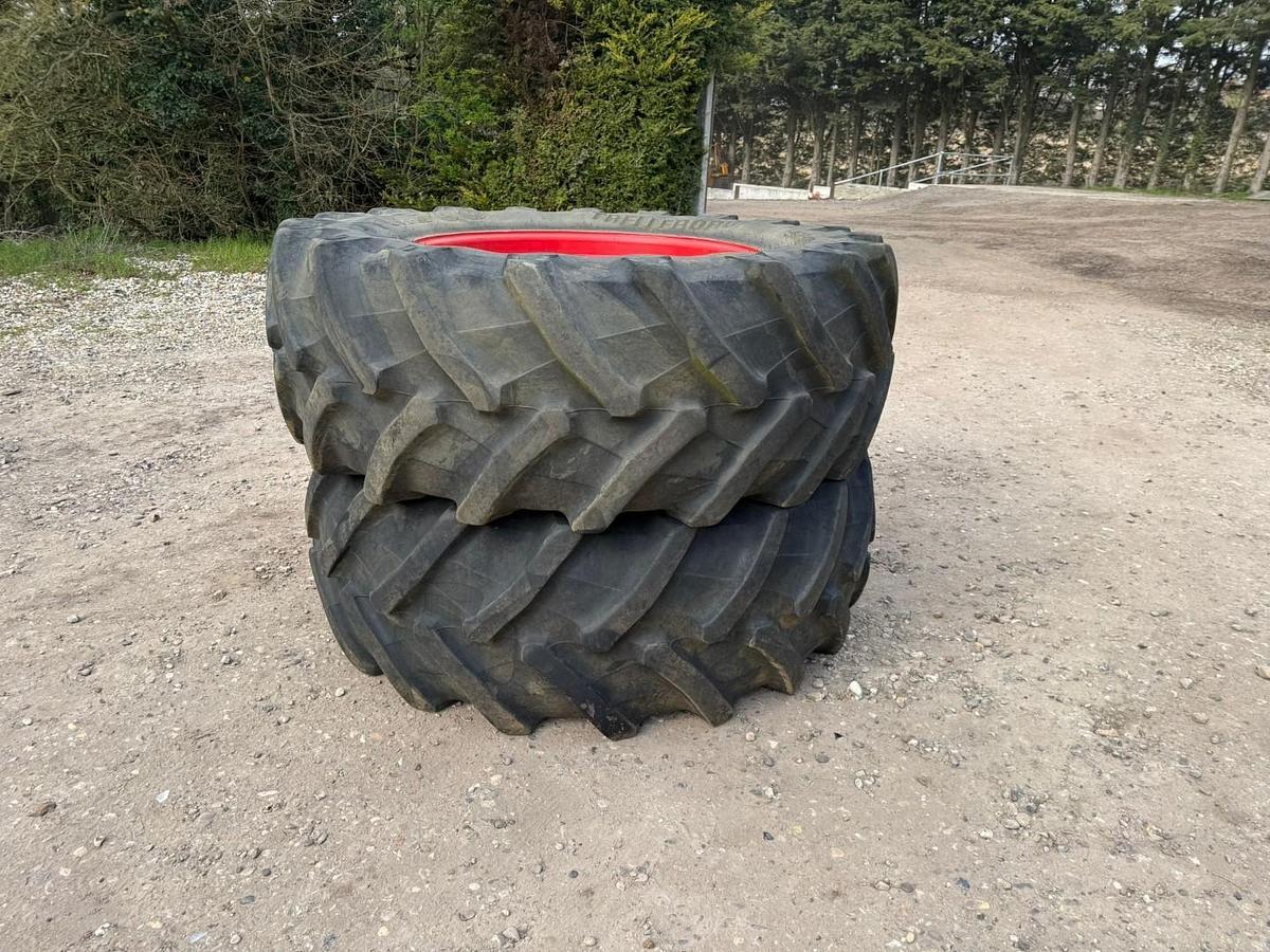 Used Pair Fendt Wheels and Tyres