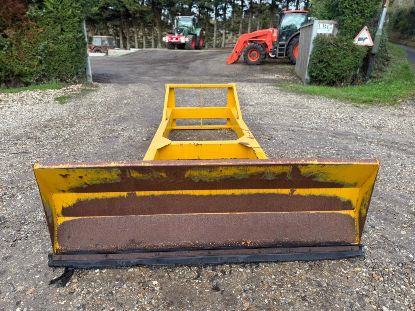 Used Stronga Grain Pusher