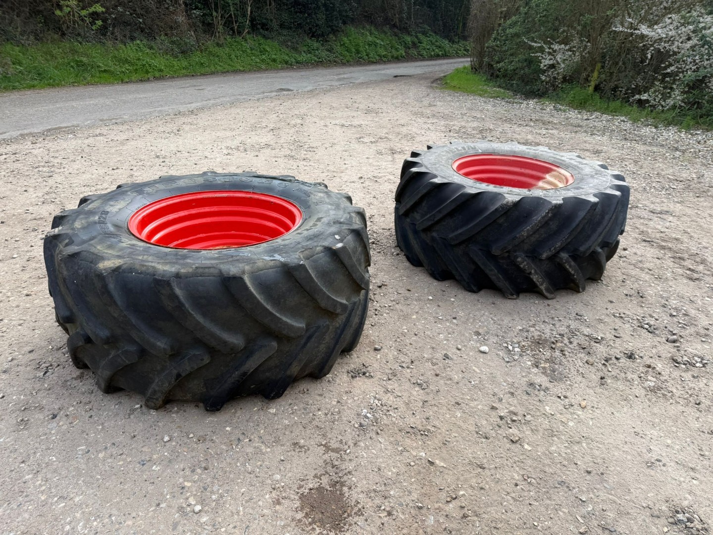 Used Set of Fendt Wheels and Tyres