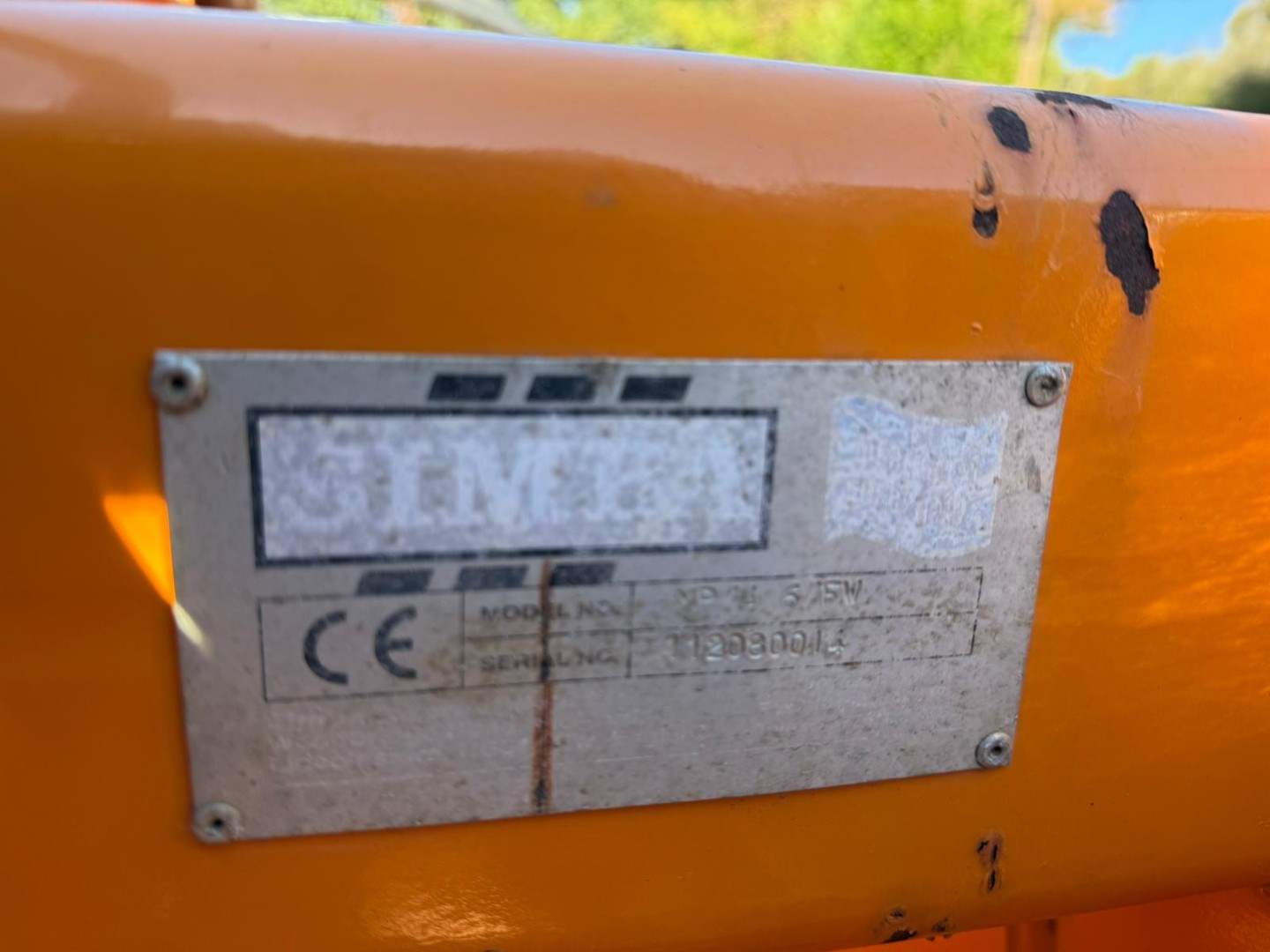 Used Simba X-Press Cultivator