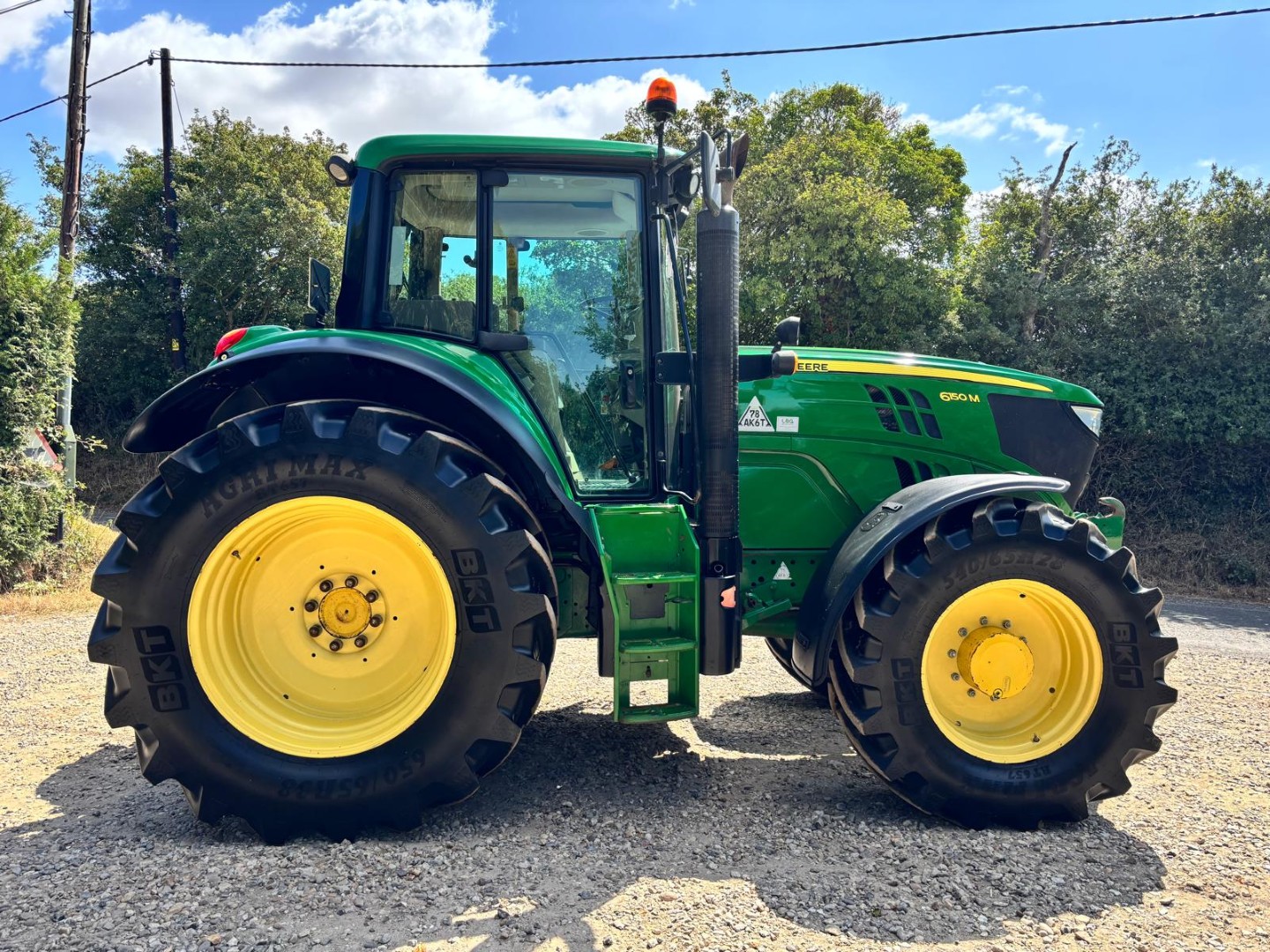 Used John Deere 6150M 4wd Tractor