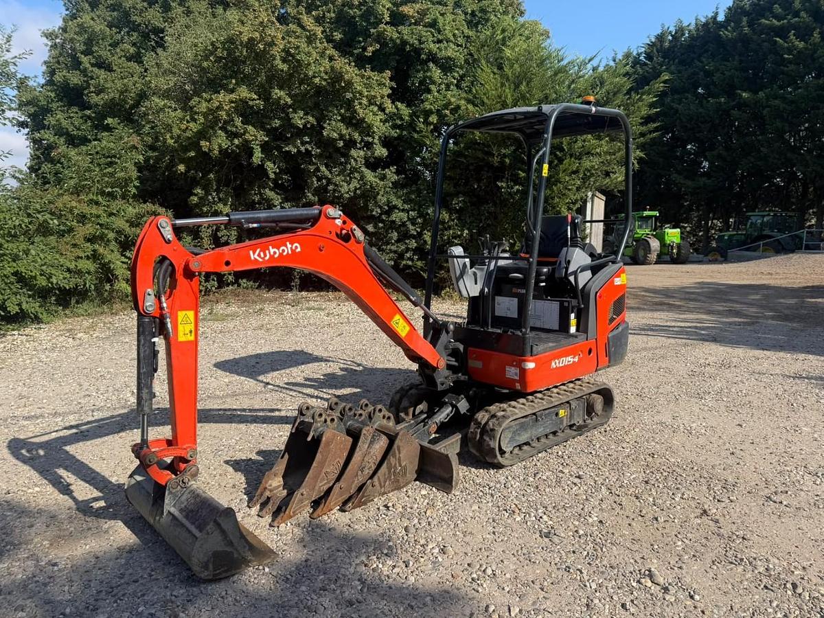 Used Kubota KX015-4 Mini Excavator