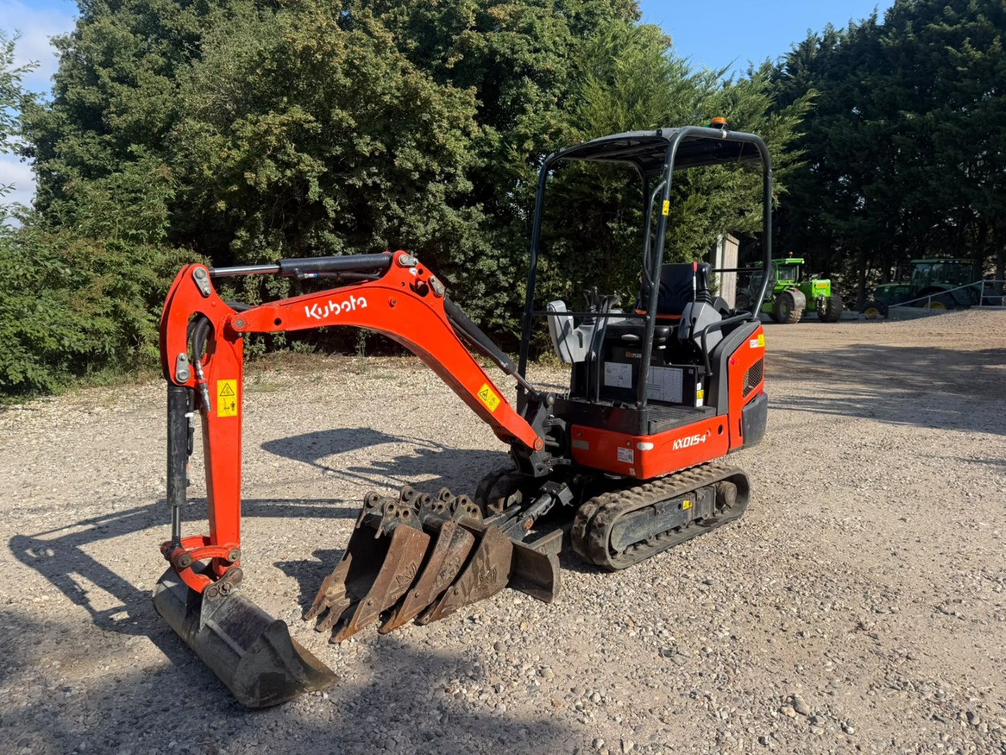 Used Kubota KX015-4 Mini Excavator