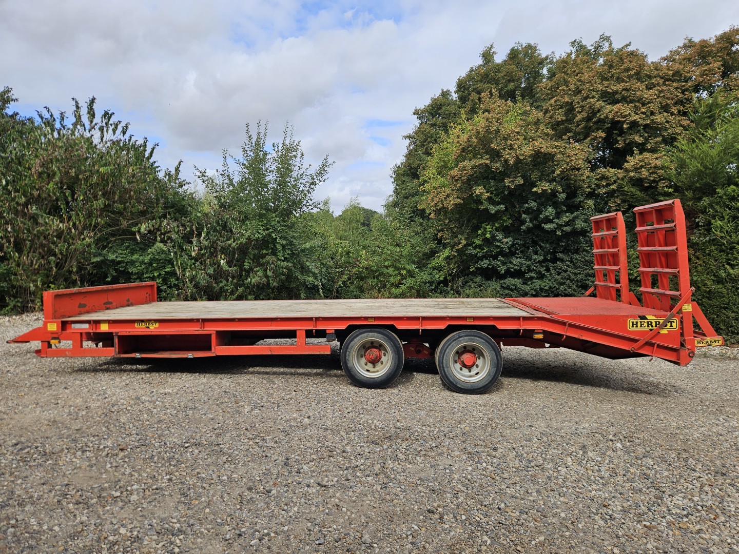 Used Herbst Low Loader Trailer