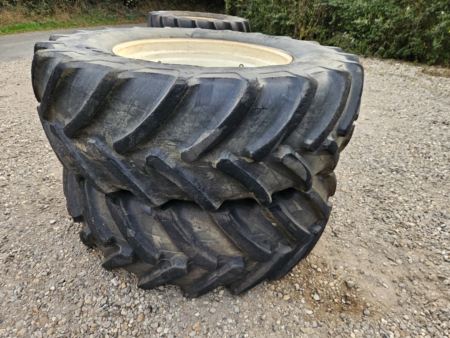 Used Set of New Holland Wheels and Tyres