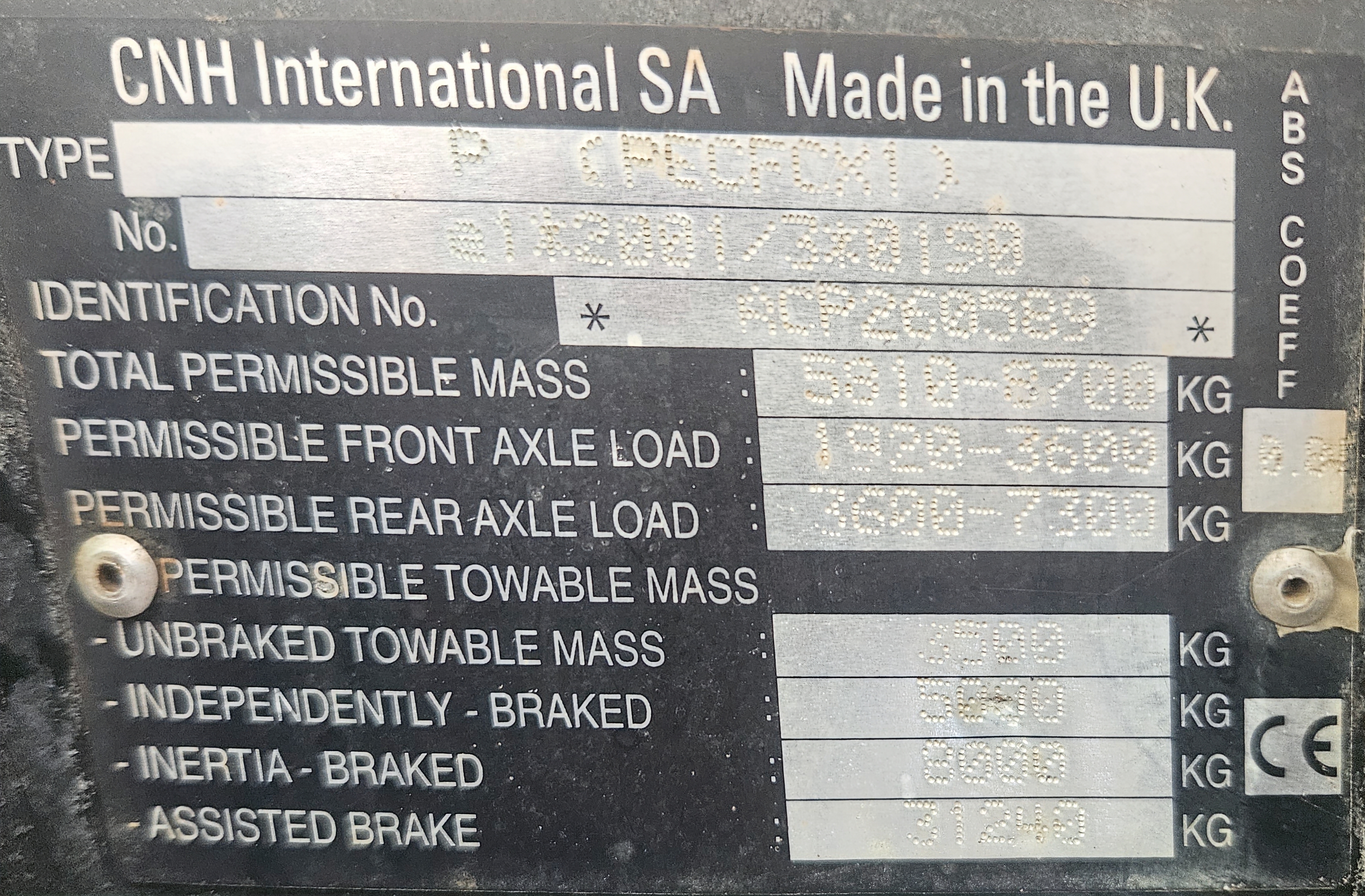 Used New Holland TS135A 4wd Tractor