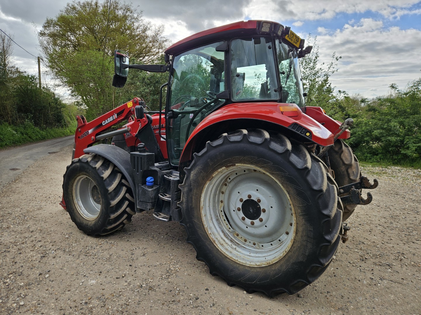 Used Case Luxxum 120 4wd Tractor