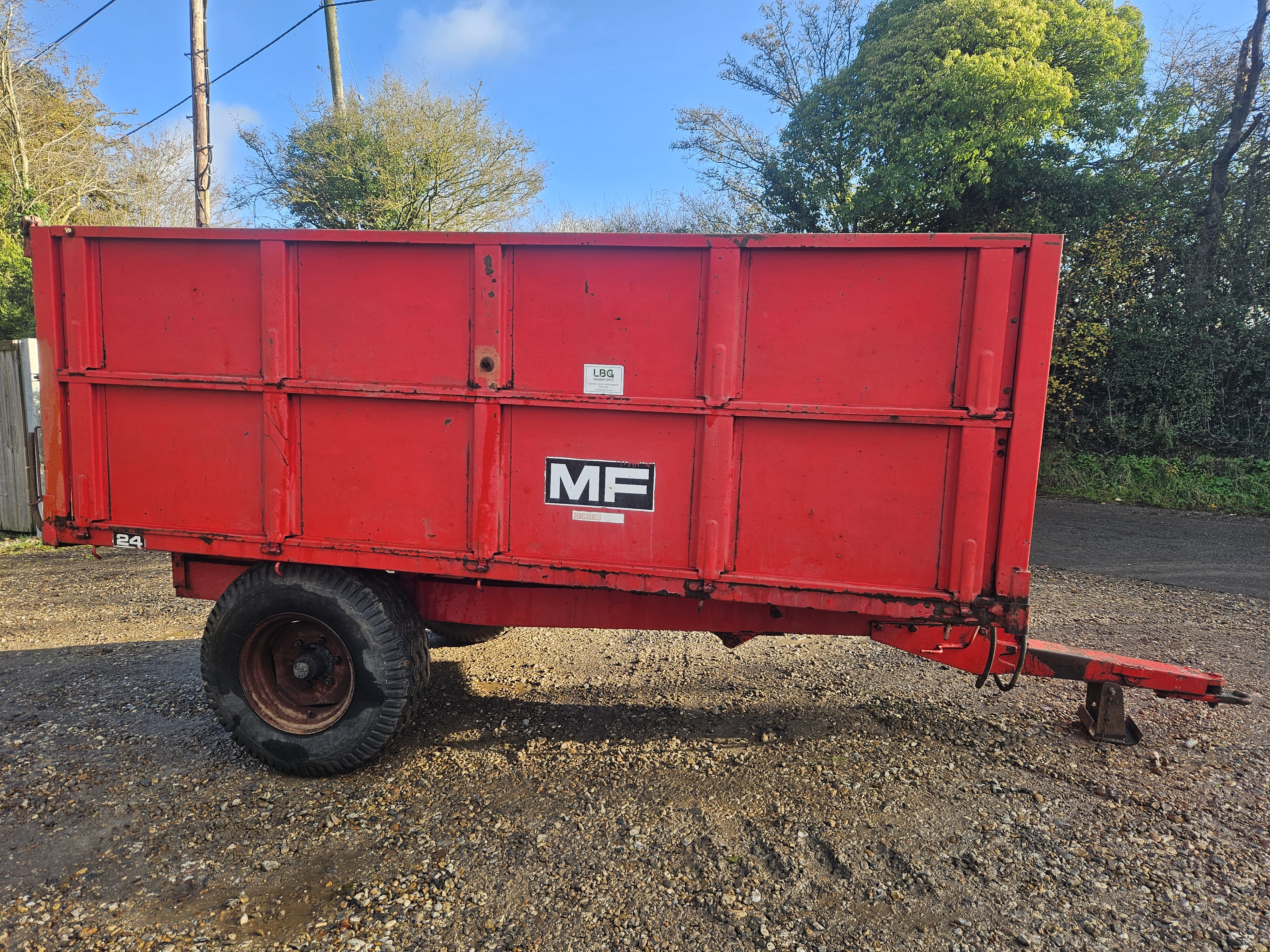 Used Massey Ferguson Trailer