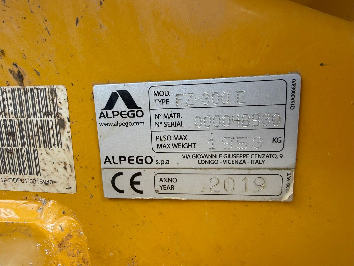 Used Alpego FZ.30 Rotavator