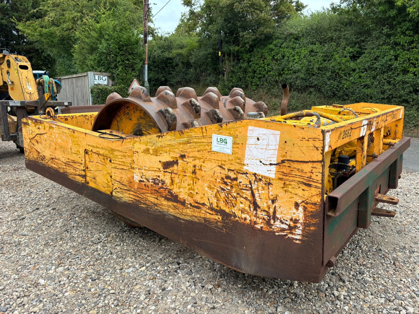 Used Bulldozer Roller