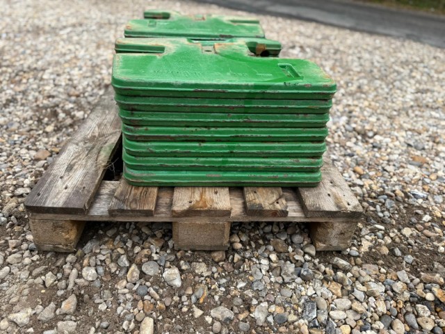 Used John Deere 50kg Front Weights