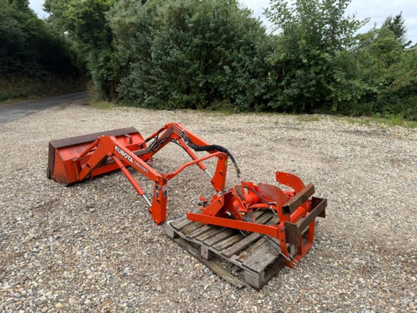 Used Kubota LA402ST Front Loader