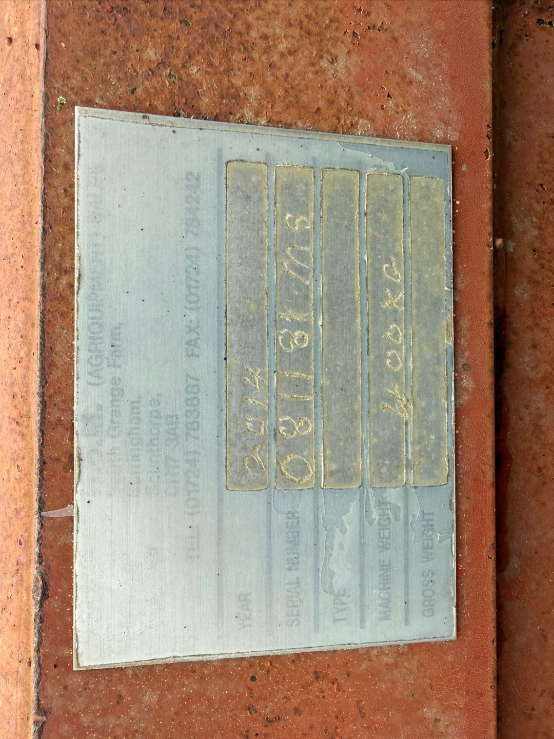 Used BOM Root Chopper Bucket