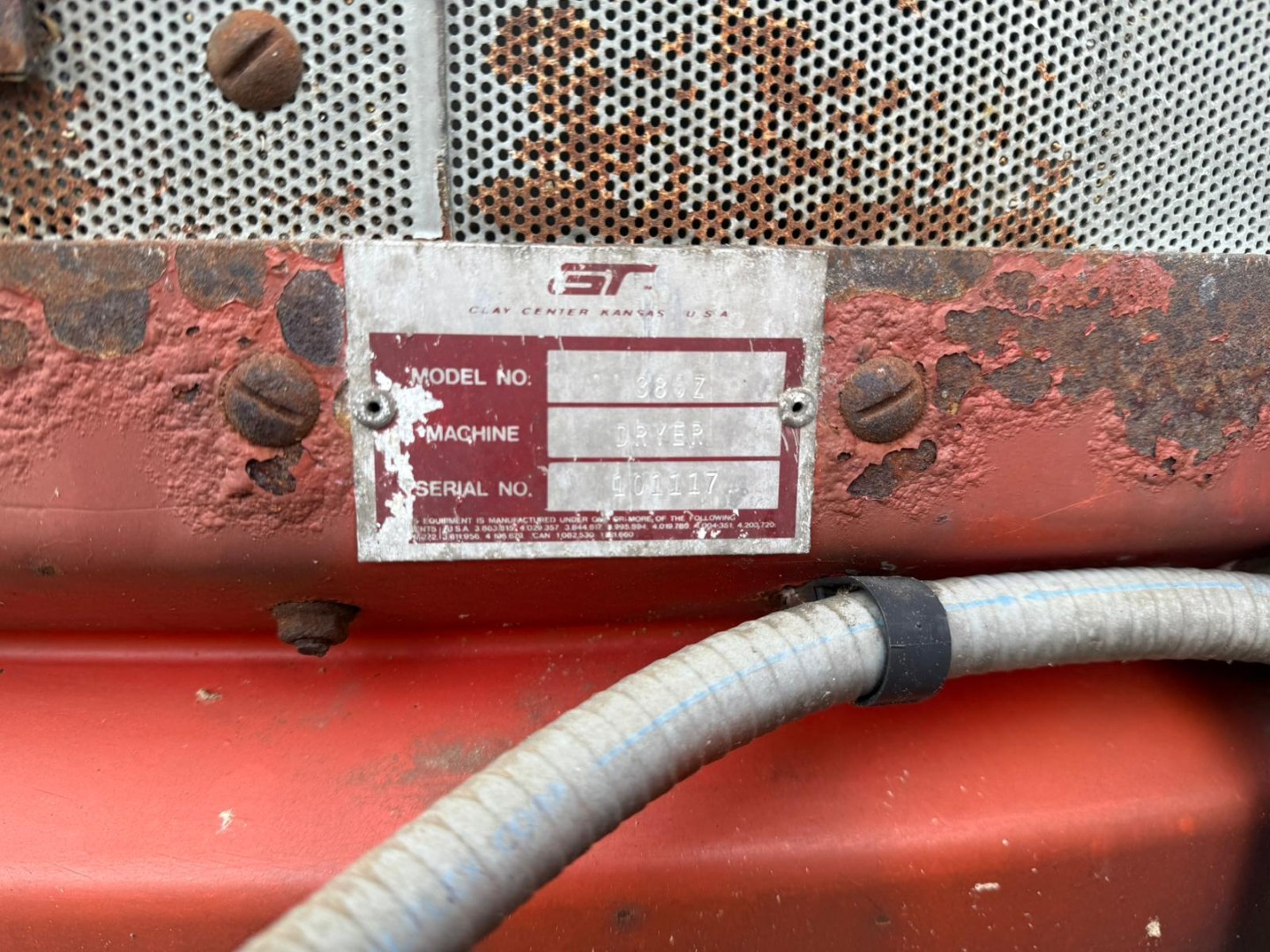 Used Opico 380S Grain Dryer