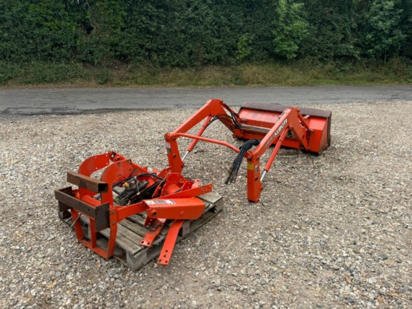 Used Kubota LA402ST Front Loader