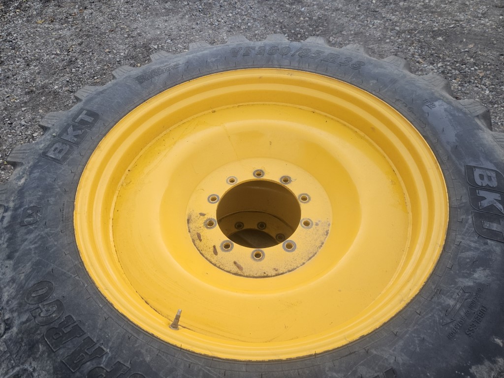 Used Set of JCB Fastrac Row Crop Wheels