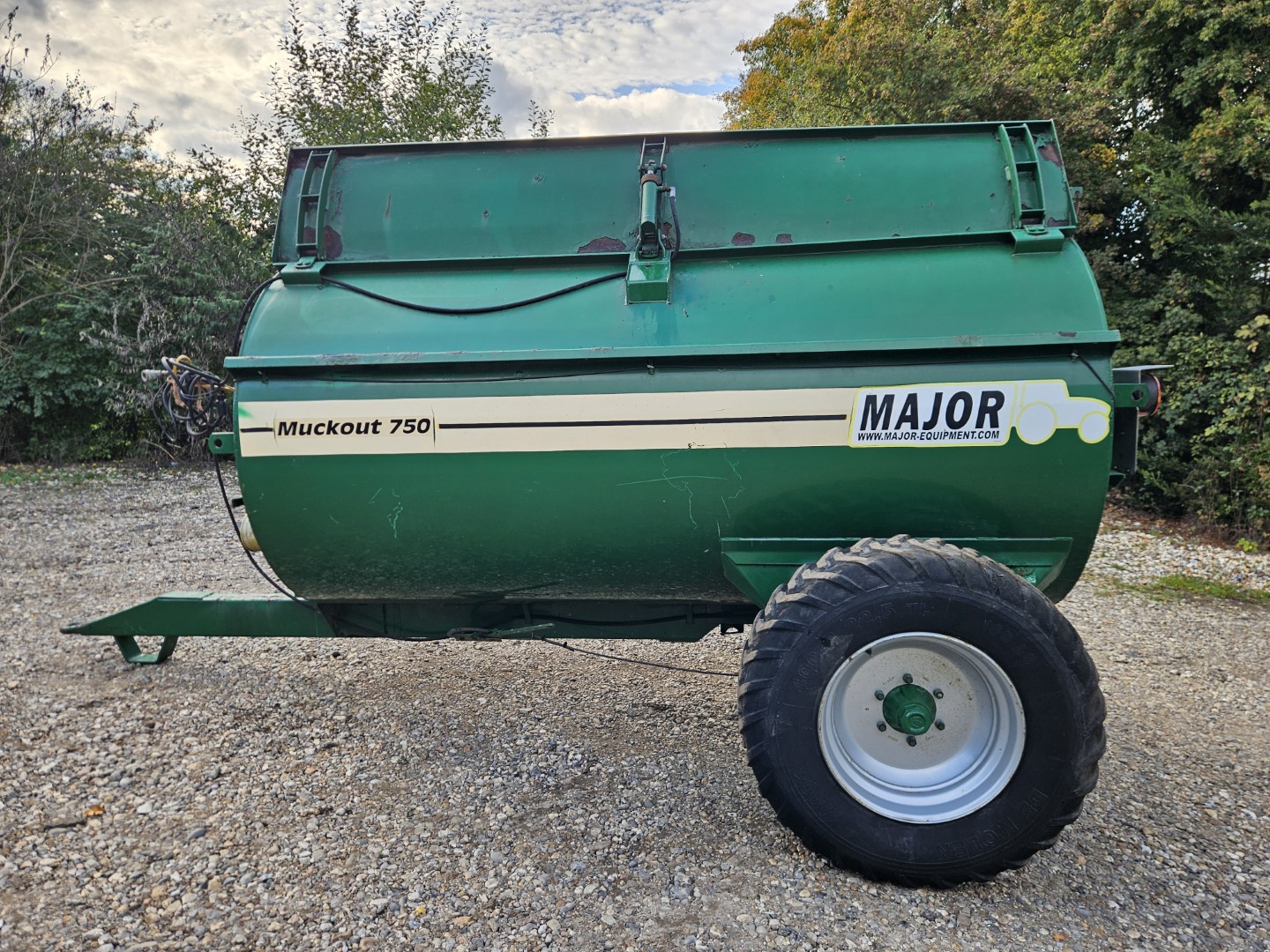 Used Major 750SP Muck Spreader