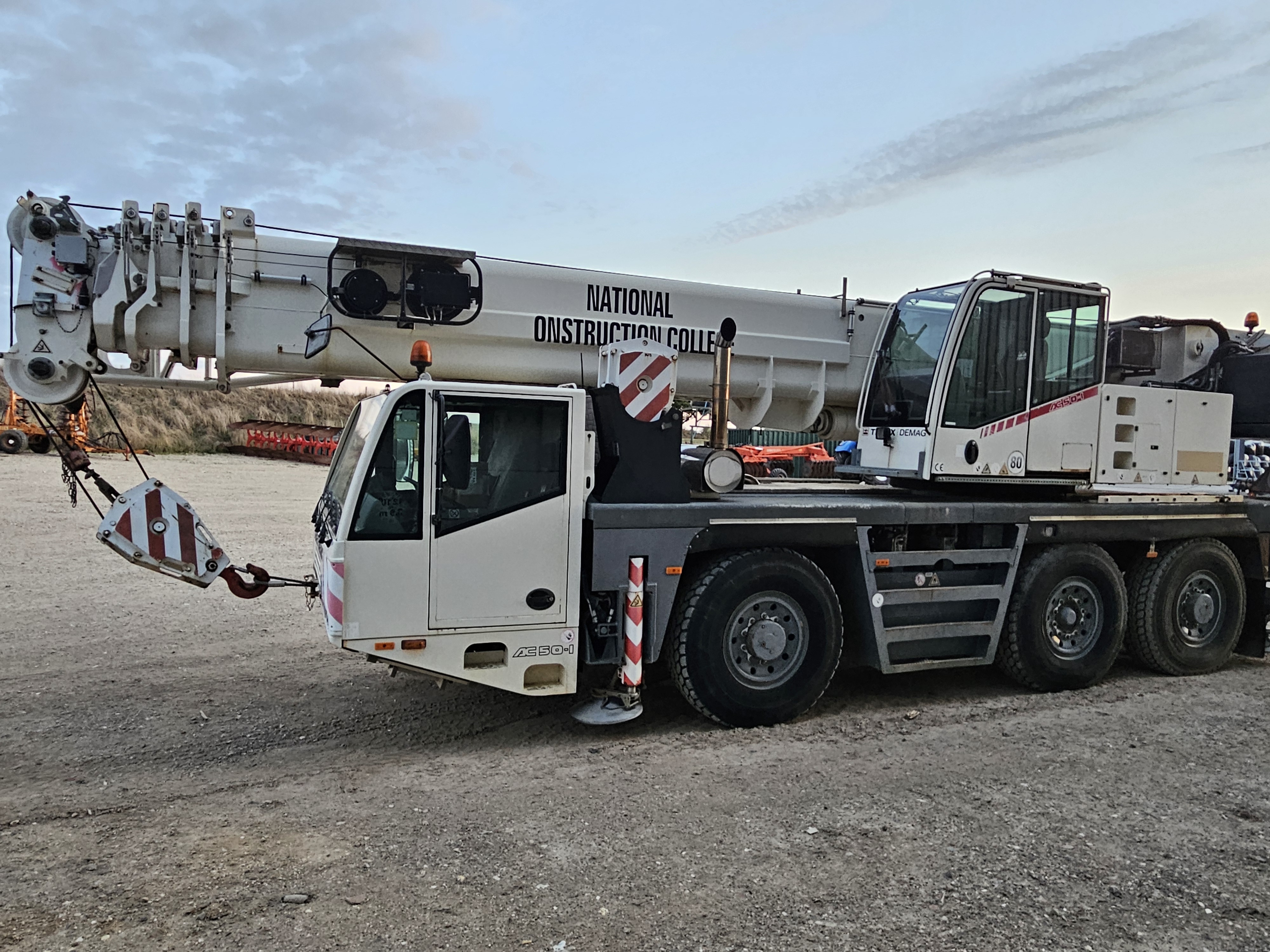 Used Terex Demag AC50-1 Mobile Crane