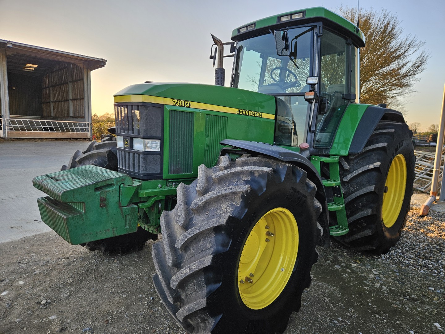 Used John Deere 7810 4wd Tractor
