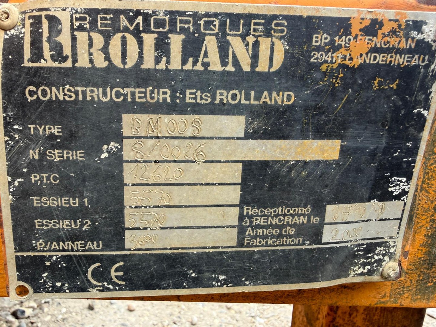 Used Rolland Trailer