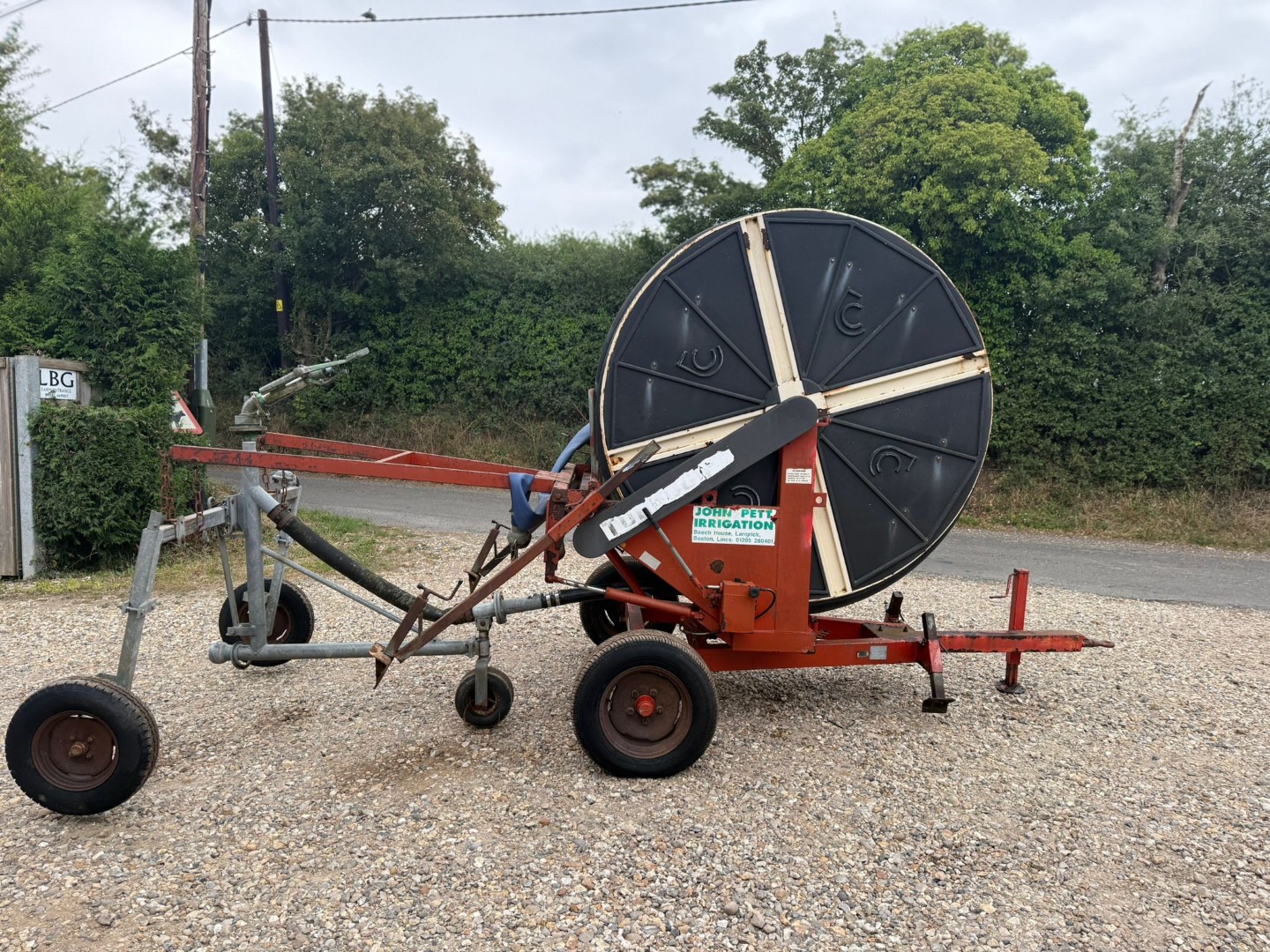 Used Turbocipa Irrigation Reel and Gun