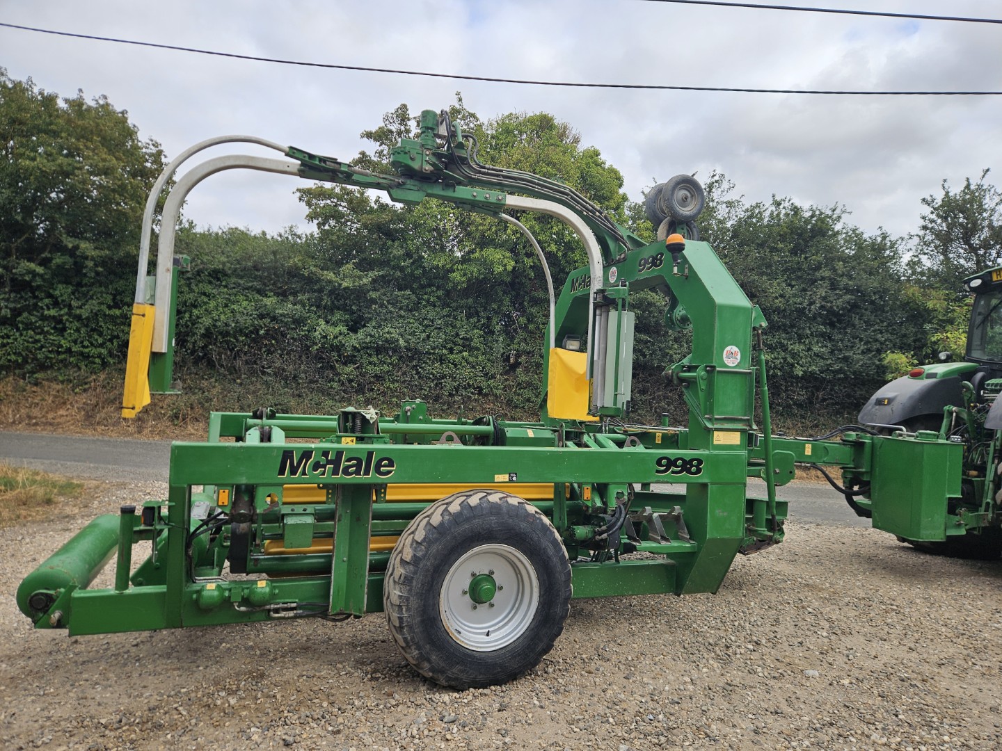 Used McHale 998 Bale Wrapper
