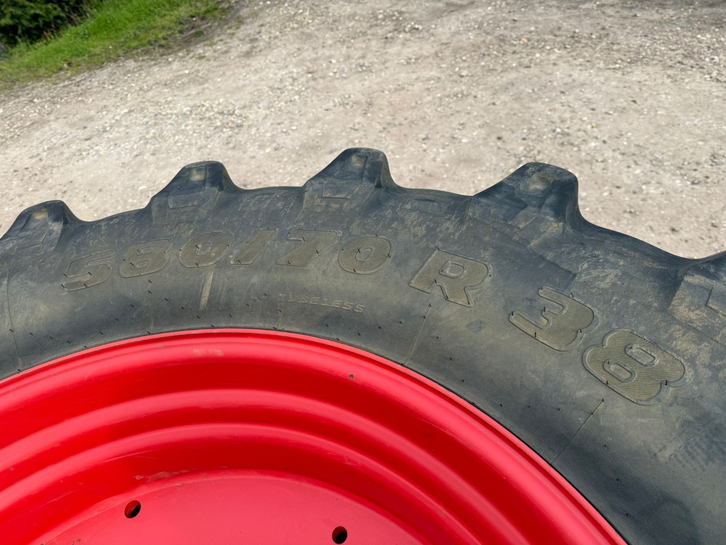Used Pair Fendt Wheels and Tyres