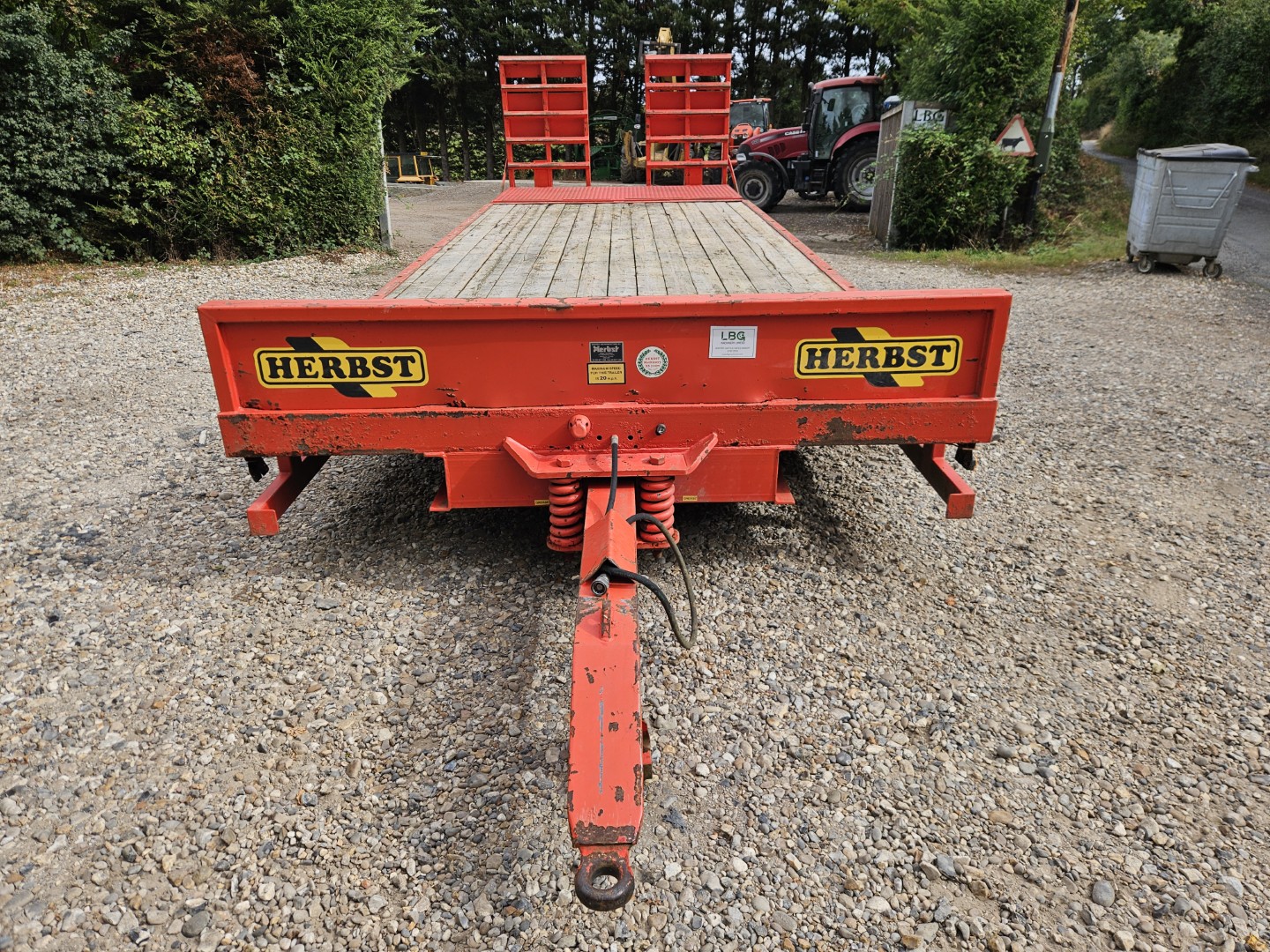 Used Herbst Low Loader Trailer