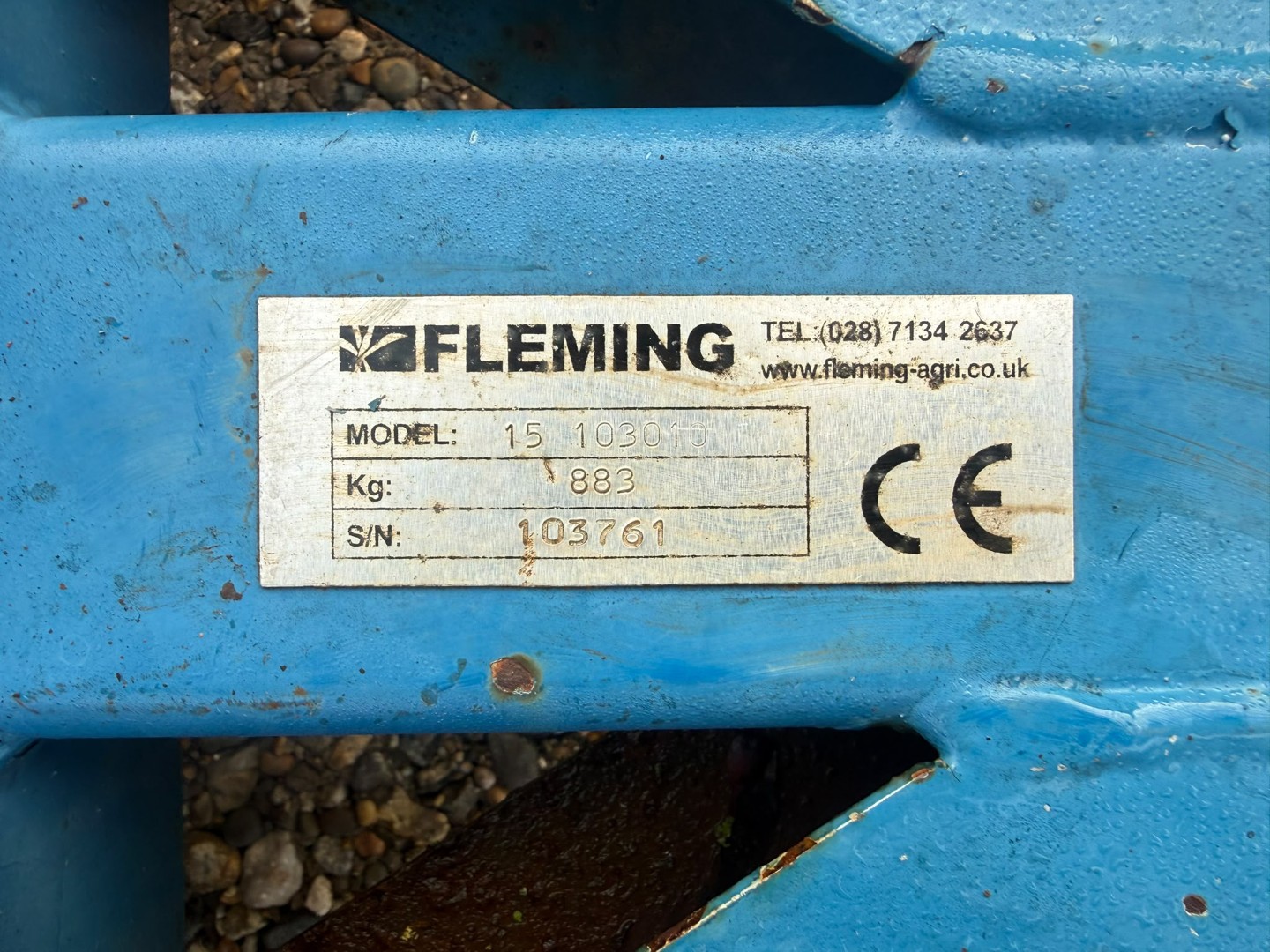 Used Fleming Flat Roll