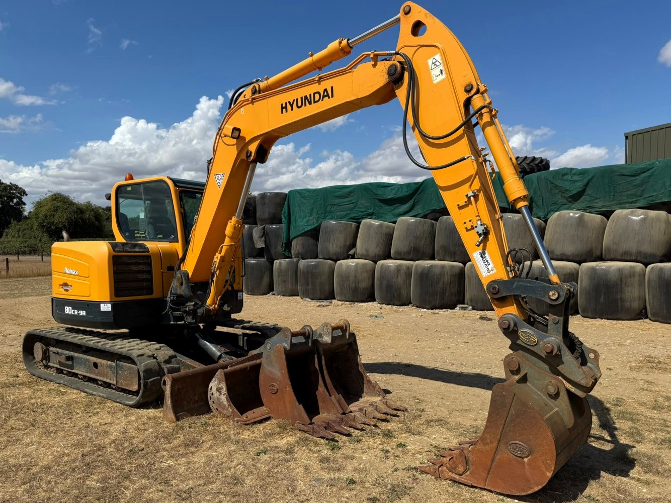 Used Hyundai Robex 80CR-9A Excavator