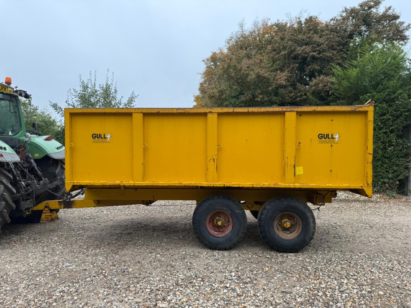 Used Gull Grain Trailer