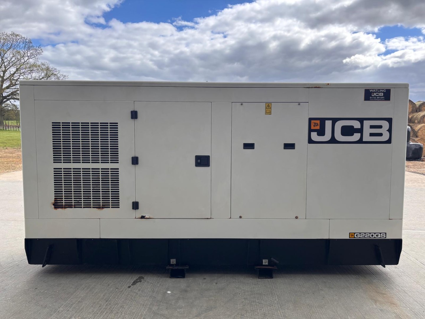 Used JCB G220QS Generator