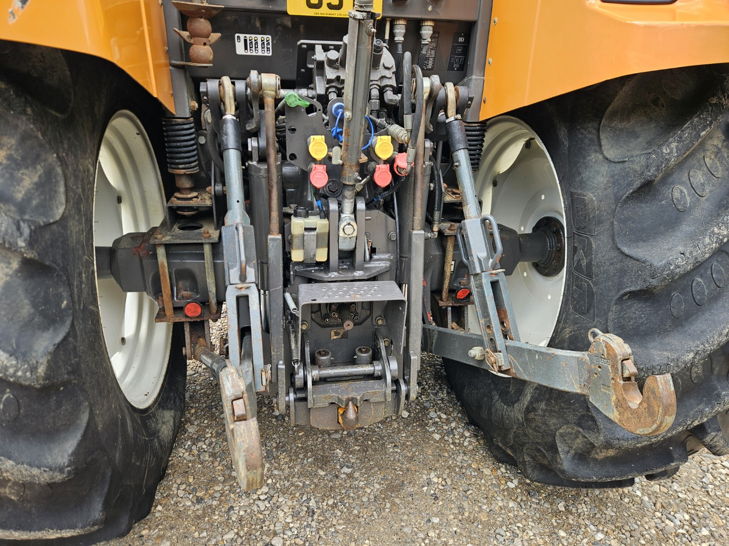 Used Renault Ares 696RZ 4wd Tractor