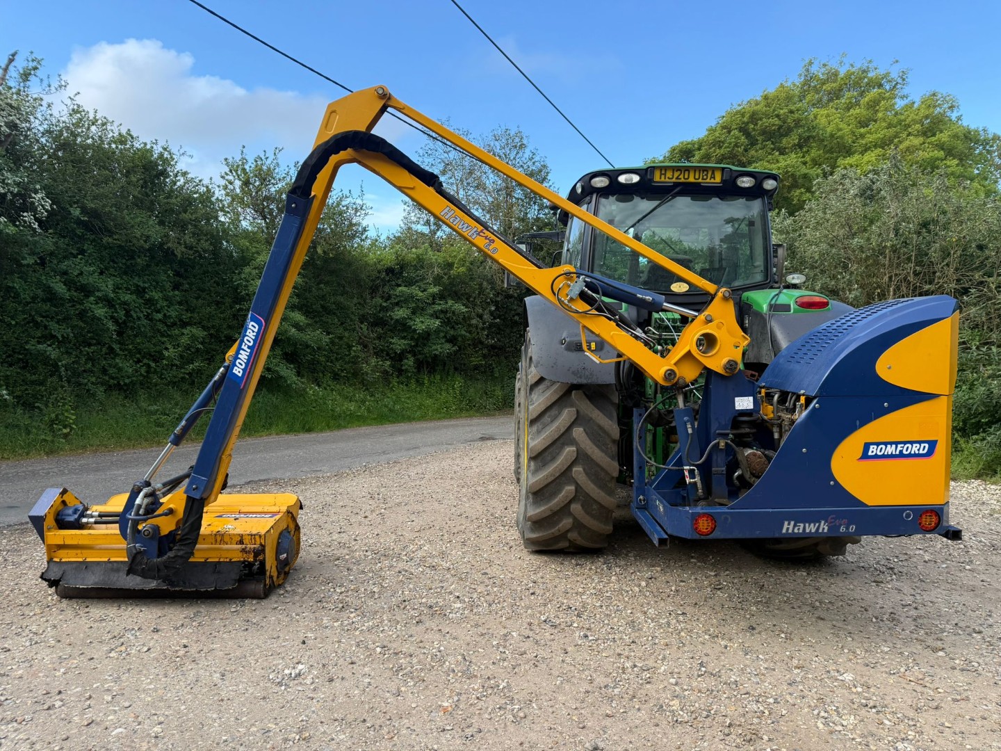 Used Bomford Hawk Evo 6.0 Hedge Cutter